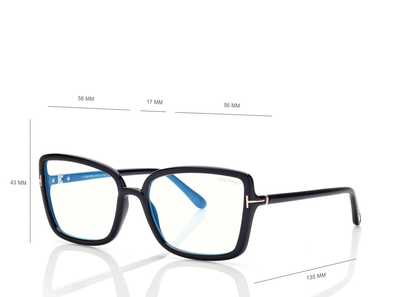 Tom Ford BLUE BLOCK BUTTERFLY OPTICALS